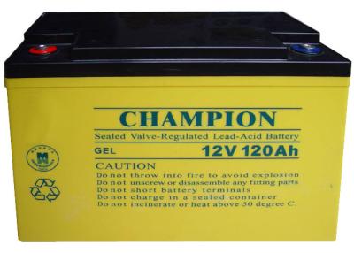 China China Champion Deep Cycle Battery 12V120AH NP120-12-G Sealed Lead Acid Solar GEL Battery for sale