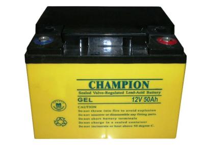 China China Champion Deep Cycle Battery 12V50AH NP50-12-G Sealed Lead Acid Solar GEL Battery for sale