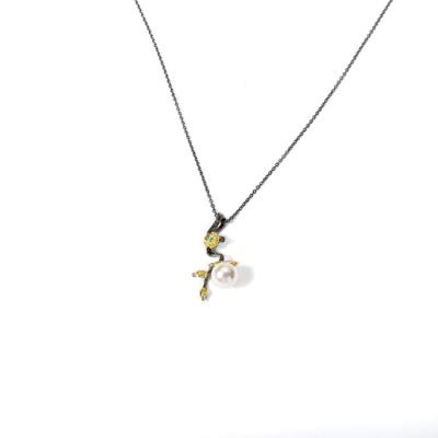 China Clavicle Chain Fashion Lady Gift Gold-Plated Jewelry Vintage Personalized Necklace Exquisite Pendant for sale