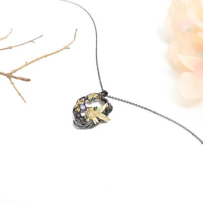 China Vintage New-Produced Women Fashion Vintage Brass Gold Plated Pendants For Necklace for sale