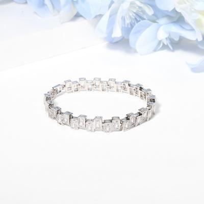 China Modern Practical Fashion TRENDY Crystal Zircon Valentine Gift Bracelet for Women for sale