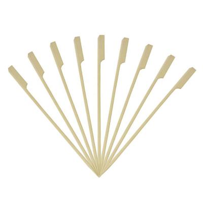 China China Easy Cleaned Made Food Grade Bamboo Barbecue / BBQ Skewer Sticks Price Corn Skewer Easy Holding Meat Skewer for sale