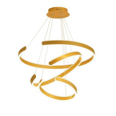 China Dimmable Modern Acrylic Modern Chandelier Home Decoration Round Chandelier Pendant Light Product on Ali.baba.Com for sale