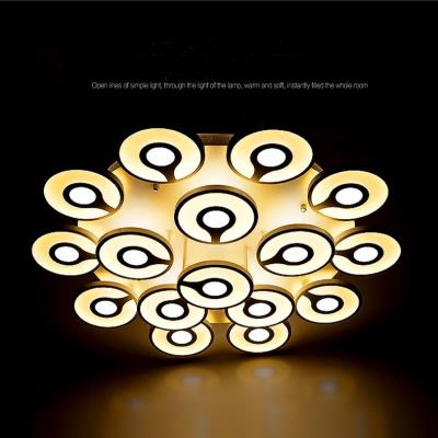 China Fashion China Best Price Contemporary Home Decor Round Acrylic Modern Led Ceiling Light for sale