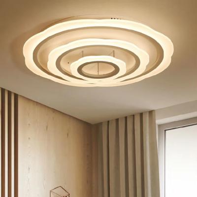 China 2022 Hot Sales New Modern Design Nordic Indoor Decorative Smart Recessed Lighting Modern Led Ceiling Lights for sale