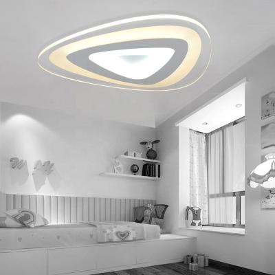 China Fashion Modern Extra Flat Ceiling Lamp Home Living Room Restaurant Lighting Drop Ceiling Led Lights Novelty Lights For Home Decoration for sale