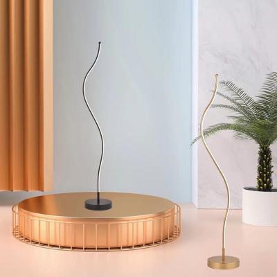 China American Post Modern Nordic Black Simple Led Floor Lamp White Gold Stand 3 Years Warranty Standing Floor Lamp For Bedroom Living Room for sale