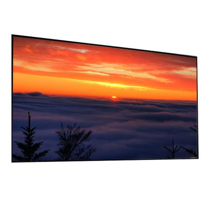 China Ambient light rejecting 150 inch alr ust projector screen throw screen short frame ambient light rejection projection screen for home theater for sale