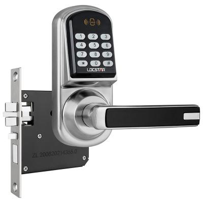 China Smart Home/Smart Password Combination Digital Zinc Alloy Keyless Door Lock Smart Office/Smart Apartment/Hotel Locstar Smart Single Latch for sale