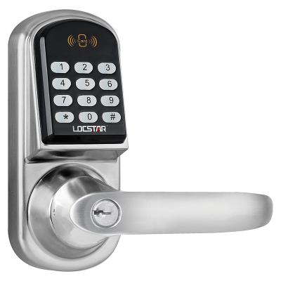 China Locstar Smart Mortise Door Secuiry Contactless Card Combination Digital Password Code Lock for sale