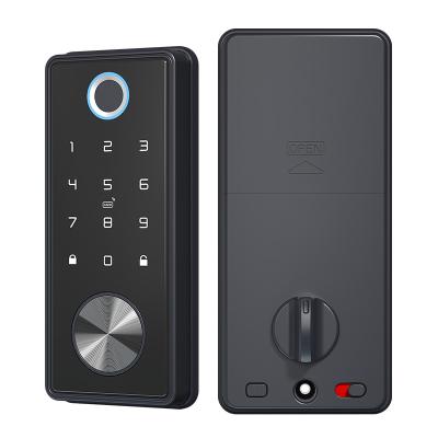 China Home Hotel Apartments Office Locstar Digital Deadbolt Lock with Keypad Door Lock Biometric Electronic Keyless Fingerprint Keypad Smart Lock for sale