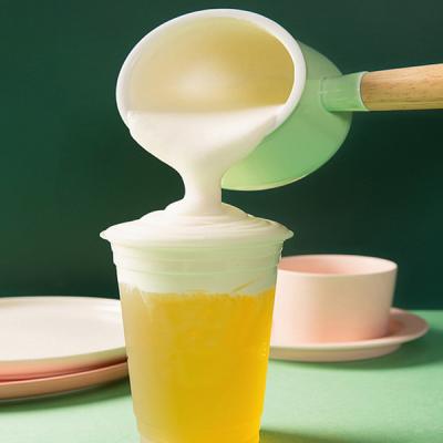 China Natural Cheese Flavor Milk Topping For Bubble Tea for sale