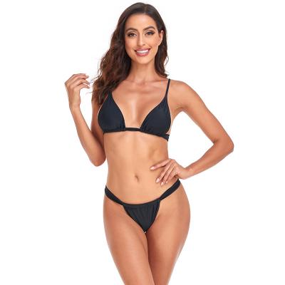 China Breathable Bikinis Set 2023 Swimwear New Swimwear Women High Waist Swimsuit Sexy Micro Bikini Thong Swimming Swimwear Beach Wear Female for sale