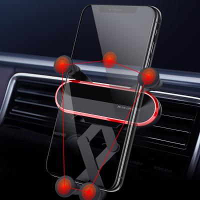 China Universal INIU Gravity Car Phone Holder Air Vent Clip Stable Mount Support GPS Holder For iPhone 12 ProMax 11 X XR XS 7 8 Xiaomi Samsung for sale