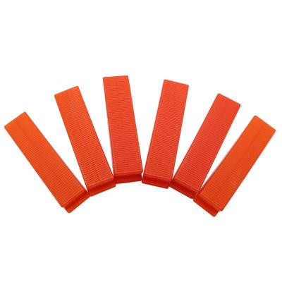 China Factory Modern Hot Sales Plastic Wedge Tile Cuts Leveling System Plastic Wedge Wedge for sale