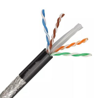 China Ethernet Network Cat6 Lan Cable SFTP Cable BC Pass Fluke Outdoor Cat6 Cable for sale