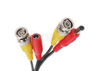 China Plus DC power cable / BNC Power Extension Cables For CCTV Camera Double Wire for sale