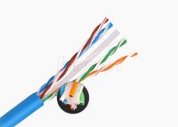China Red Cat6 Lan Cable UTP de Because/CCA 4 pares interiores para los datos de voz/la imagen gráfica en venta