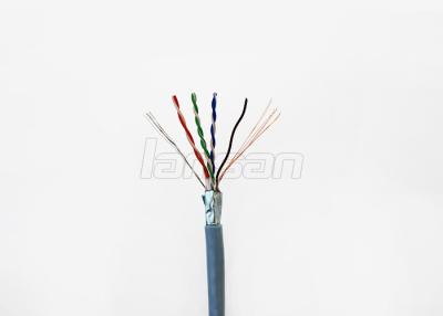 China Cable de alta velocidad del remiendo del RJ45 Cat5e FTP, varón de la chaqueta de PVC al cable de extensión femenino de Cat5e en venta