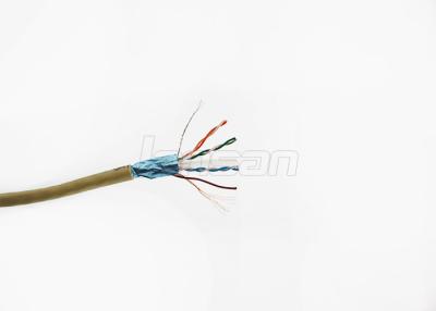 China De flexibele Cat6-het Koperkabel van FTP Sranded Cat6, 50U-Goud plateerde het Flardkabel van Cat6 RJ45 Te koop