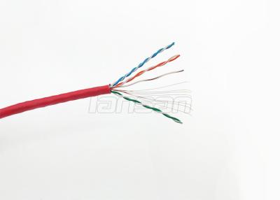 China Lansan Cat5e RJ45 Cat5e remenda o cabo UTP 4 pares do cabo de Cat5e com revestimento de ROHS à venda