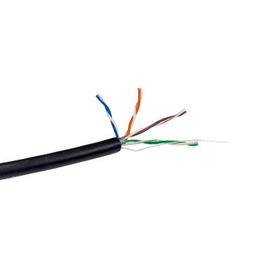 China 100Mhz 8 Cores 4 Pairs HDPE UTP Cat5e Cable Single PE for sale