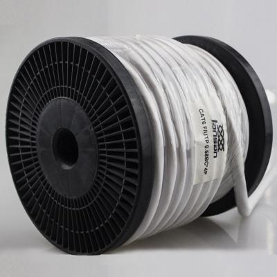 China Cable del PVC Cat6 FTP del cable de Ethernet de Cat 6 del conductor del CCA 24AWG del HDPE los 305m en venta