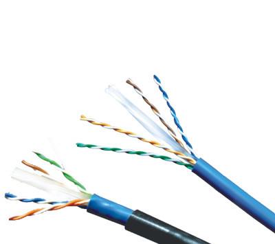 중국 BC Cat6 UTP Lan 케이블 HDPE Al Mylar 23AWG 판매용