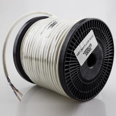 China El cable 4 de la red del HDPE 24AWG Cat5e de Al Foil se empareja torcido porque cable del Cca Cat5e en venta