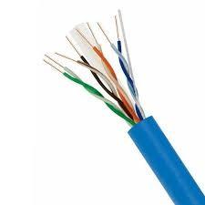 중국 PVC BC 폴리에틸렌 UTP 랜 케이블 순동 Cat6 23AWG HDPE 단열재 판매용