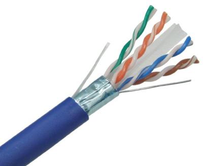 중국 ETL BC Cat6 Ethernet 케이블 0.55 밀리미터 CCA HDPE Cat 6 FTP 케이블 판매용