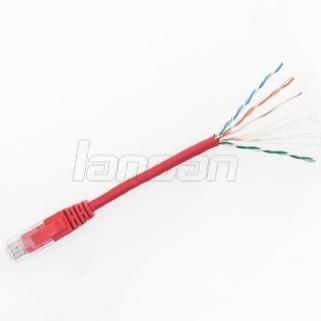 China O HDPE UTP Cat5e remenda PVC 24AWG do cabo o rasgo de nylon ANATEL de 4 pares à venda