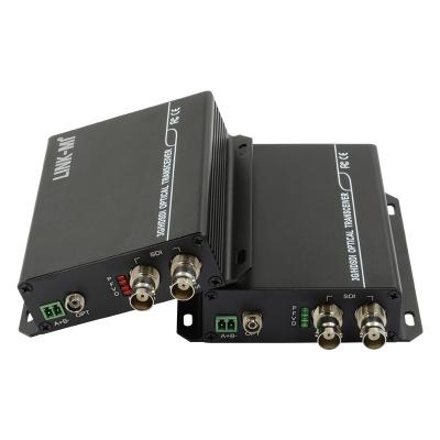 China 3G / HD SDI Fiber Optic Transmitter Receiver 20KM SDI Extender Over Fiber for sale