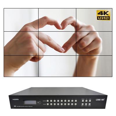 China 9x9 70M HDMI Video Wall Processor Hdmi Splitter 3x3 4K HDMI Matrix Extender Te koop