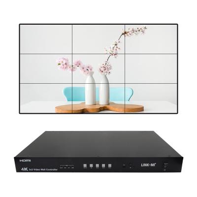 China Ultra HD 4K Video Wall Controller HDMI DP 3x3 Video Wall Processor VGA USB Type-C for sale