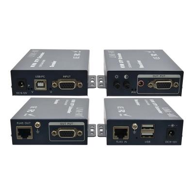 China LM-K102TRU USB KVM Extender 200m über Single Cat5e/6 Die ideale Lösung zu verkaufen