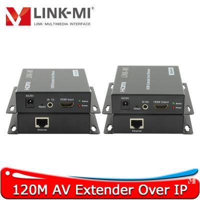 China 120M AV Over IP H.264 Encoder for Reliable Audio and Video Transmission Over TCP/IP with 1x HDBT Input for sale