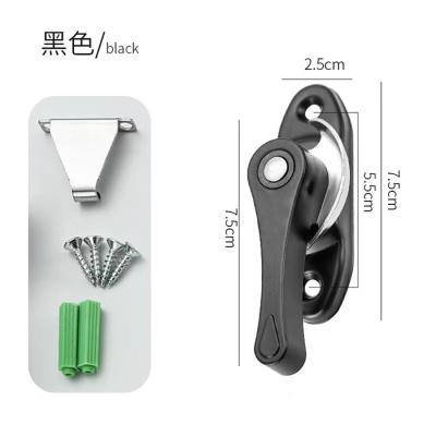 China Window Hardware Accessories Crescent Lock Door And Aluminum Modern Window Lock Sliding Latch Moon Lock for sale