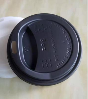 China Non Spill Hot Sale 2021 PLA Lid Hot Sale Beverage Paper Cup Lid Coffee Cup Lid for sale