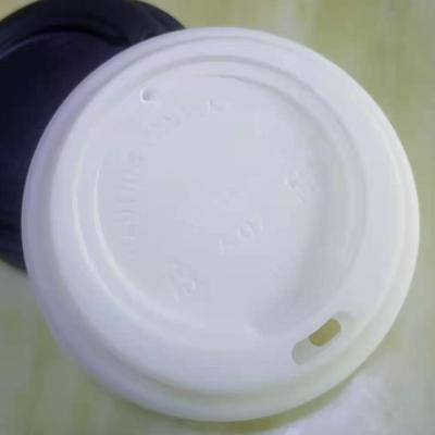 China Non Spill Hot Coffee Cup Lids PLA Lid Beverage Paper Cup Lid for sale