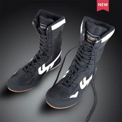 China Hot Selling Professional Boxing Non Slip Breathable Boxing Shoes Wrestling Shoes for sale