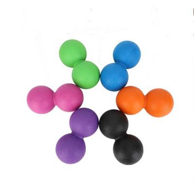 China Relieve Tension Double Lacrosse Peanut Massage Ball For Relaxed Muscle for sale