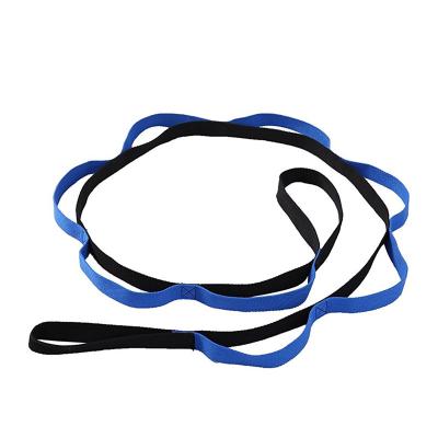 China 2021 Yoga Strap, Fitness Exercise Yoga Band 10 Wholesale Body Yoga Training Loops for sale