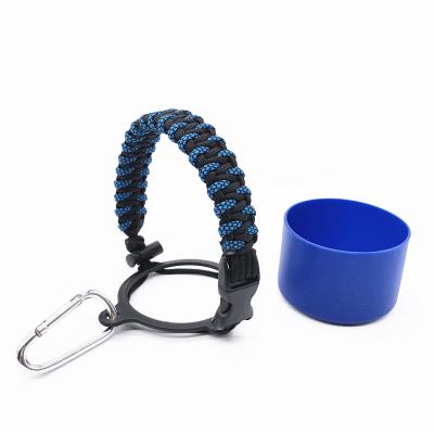 China DIY Paracord 7 Strands Paracord Bottle Cage 550 Sling 550 Paracord Bottle Carrier Inner Survival Bottle Carrier for sale