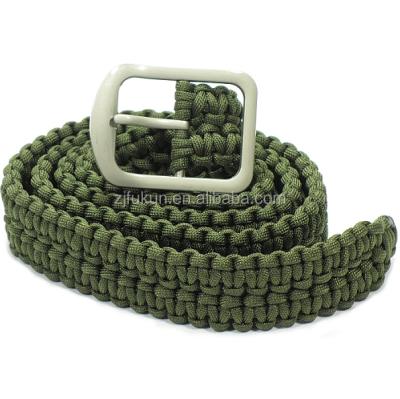 China Newest Fashion Paracord Belt Paracord Belt Outdoor Survival Paracord Belt Paracord Paracord Armor Survival Handmade Belt 550 for sale