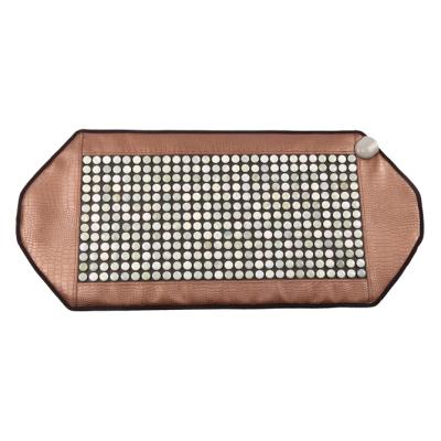 China Foldable POP RELAX Pain Relief Korea Infrared Heating Mat Jade Stones Mattress Heating Mat for sale