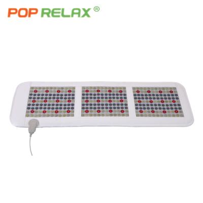 China Nuga Negative Potential Therapy POP RELAX Tourmaline Floor Photon Mat Health Mattress Jade Electric Heater PEMF Very Low Frequency FIR Heating Pad for sale