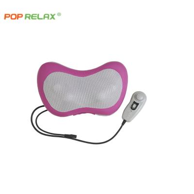 China Body Sound Relax Jade Car Unique Kneading Jade Massage Electric Bed Pillow and Home Use Neck Massager for sale