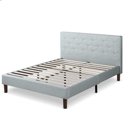 China Factory Direct Selling Popular Modern Stable Simple Design Easily Install Solid Wood Bed Frame for sale