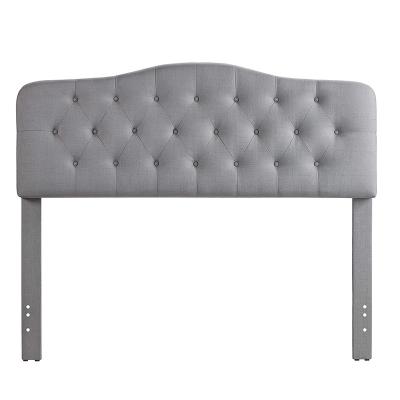 China Soft And Elegant Canvas Touch Simple Natural Fine Polyester Easily Install Modern Headboard for sale